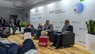Forum Ekonomiczne w Karpaczu - panel dyskusyjny CSR „Indeks Racji Stanu: Jak mierzyć długoterminową kondycję i potencjał Polski?”: od lewej moderator Krzysztof Ratnicyn z „Dziennika Gazety Prawnej”, Beata Daszyńska-Muzyczka (Prezes Zarządu Three Seas Business Council), Marcin Chludziński (Przewodniczący Rady Fundacji Centrum Strategii Rozwojowych), Piotr Palutkiewicz (Prezes Zarządu Warsaw Enterprise Institute) / autor: materiały prasowe Fundacji CSR