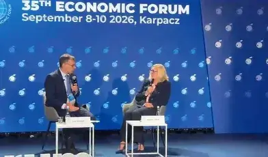 Jacek Karnowski i Agnieszka Glapiak 