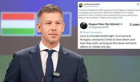 Wpis Petera Magyara ostro skomentował red. Jacek Karnowski.
