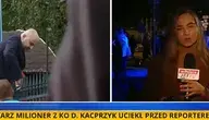 Poseł PiS Dariusz Matecki przeskoczył przez ogrodzenie Akademii Wymiaru Sprawiedliwości, próbując dostać się do przebywającej w budynku Marii Kurowskiej.