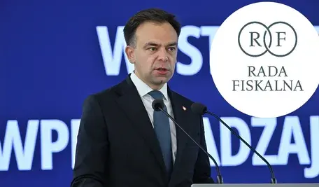 Minister finansów i gospodarki Andrzej Domański