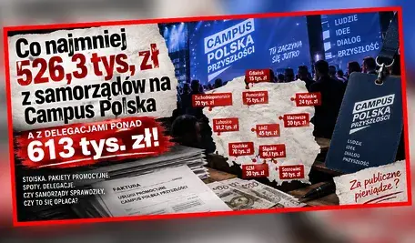 Mapa Polski z info o Campusie 