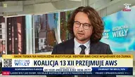 Rektor-komendant AWS dr Sopiński w rozmowie z Marcinem Wikłą
