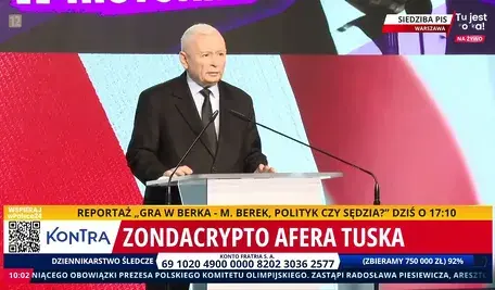 Prezes Jarosław Kaczyński demaskuje działania premiera 