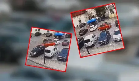 78-latka podczas próby zaparkowania w Zakliczynie uszkodziła sześć samochodów