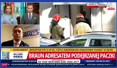 Jan Krysiak, dyrektor w biurze Brauna
