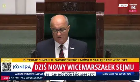 Włodzimierz Czarzasty zrealizował swój plan i nie krył radości