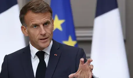 Macron o słowach Tuska