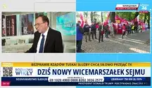 Mariusz Kamiński na antenie telewizji wPolsce24