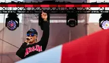 Skolim podczas koncertu w Juracie