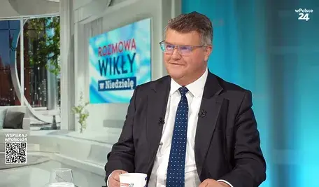 Maciej Wąsik w studio wPolsce24 