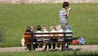 Dzieci na ławce