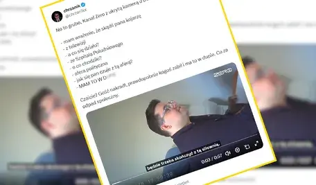 Nagrali go z ukrycia. Szokujące słowa bohatera gigantycznej afery szpitalnej (zrzut ekranu x/chrzanik)
