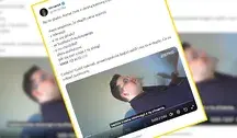 Nagrali go z ukrycia. Szokujące słowa bohatera gigantycznej afery szpitalnej (zrzut ekranu x/chrzanik)