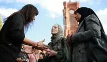 Turczynka Elif Erlap z Die Linkie najpewniej zostanie nowym burmistrzem Berlina. Na zdjęciu w czasie agitacji wyborczej