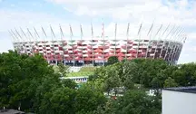 Już za cztery dni na tym stadionie Polska zagra z Bośnią i Hercegowiną. Logotypów Orlenu już tam nie będzie