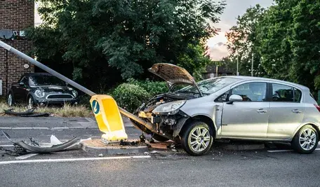 wypadek samochodowy