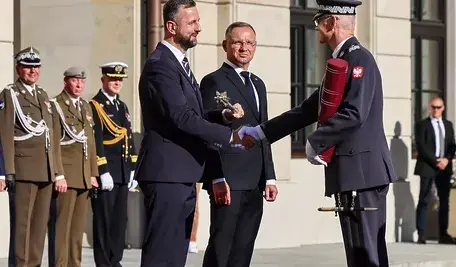 Mirorosław Bodnar odbiera nominację