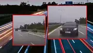 Na autostradzie A4 włączająca się do ruchu kobieta wpadła w poślizg i zderzyła się czołowo z innym autem