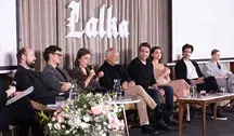 Konferencja prasowa z udziałem aktorów, którzy zagrali w ekranizacji "Lalki", którą zobaczymy w kinach