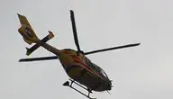 Ranny policjant został przetransportowany do szpitala śmigłowcem LPR