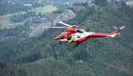 Helikopter podczas akcji ratunkowej w Tatrach