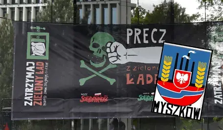 Kominy likwidowanej odlewni dymią już tylko w herbie Myszkowa. Zielony Ład wykończył zakład, którego początki sięgają XIX wieku