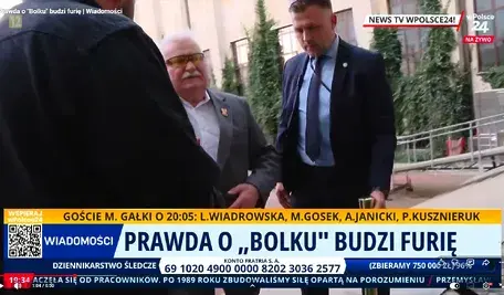 Lech Wałęsa wulgarnie zaaregował na próbę rozmowy o swoim rzekomym analfabetyzmie