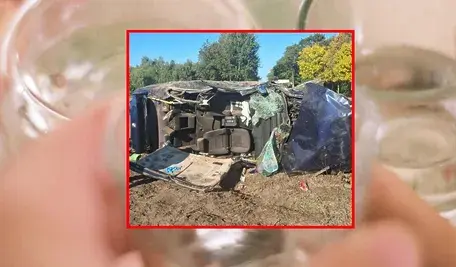 Pijany 35-latek rozbił BMW, które kupił dzień wcześniej