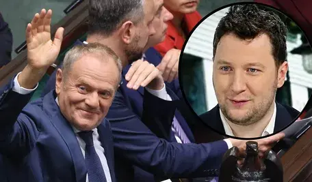 Donald Tusk i dr Oskar Kida