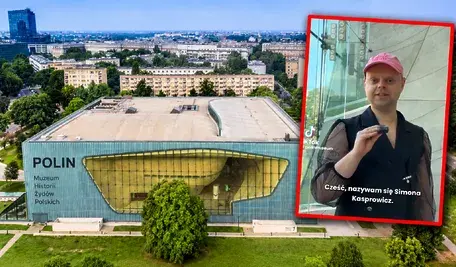Muzeum POLIN promuje występ transartysty Simony Kasprowicz, który odbędzie się 9 września w Galerii Rotacyjnej.
