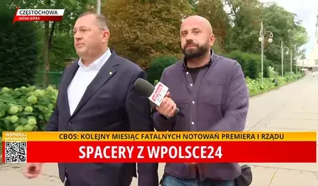 Minister rolnictwa Stefan Krajewski postanowił "zaprosić" redaktora Rafał Jarząbka na wspólny spacer 