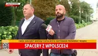 Minister rolnictwa Stefan Krajewski postanowił "zaprosić" redaktora Rafał Jarząbka na wspólny spacer