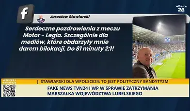Obrzydliwy atak na marszałka Stawiarskiego
