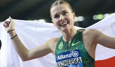 Klaudia Kazimierska wygrała Diamentową Ligę