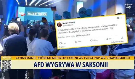 Donald Tusk pluje cały czas