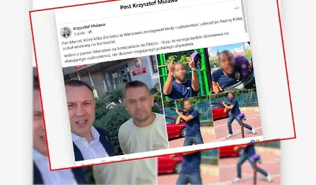 Nagrał agresywnego mężczyznę, został wezwany na przesłuchanie